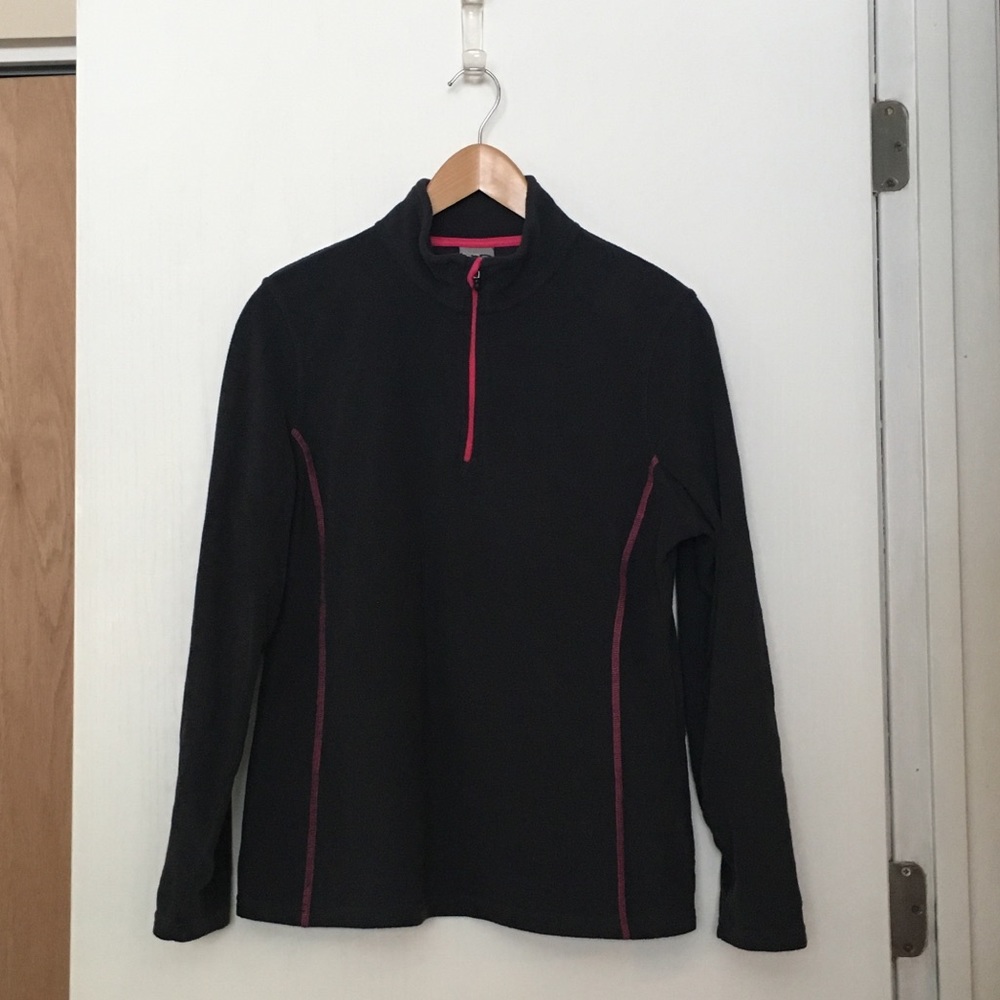 C9 Champion Grey and Pink fleece 1/4 zip